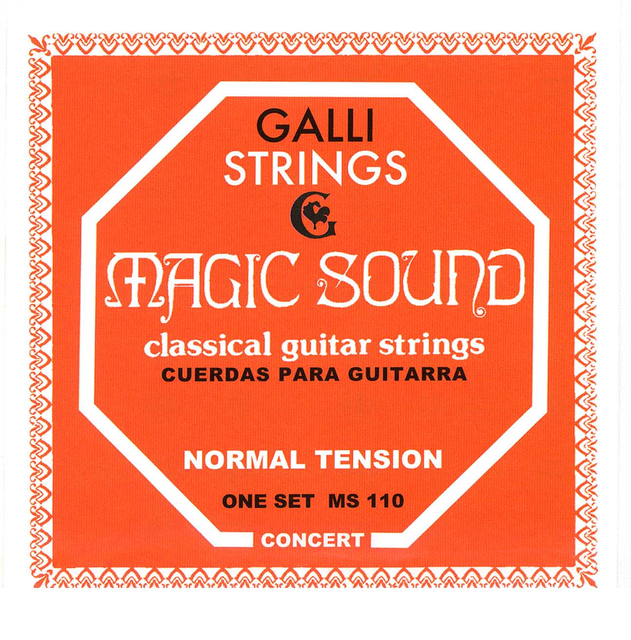 Jeu de cordes GALLI MS110 Magic Sound Normal Tension