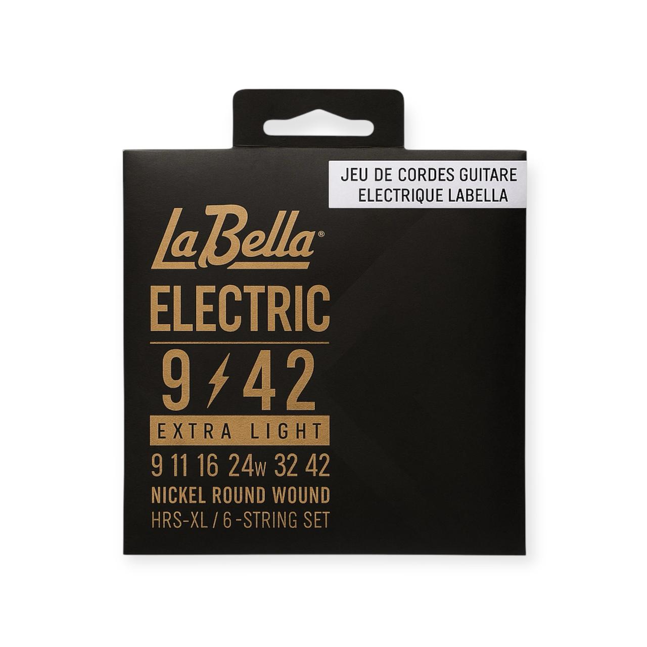 Jeu de cordes guitare éléctrique LABELLA 9-42